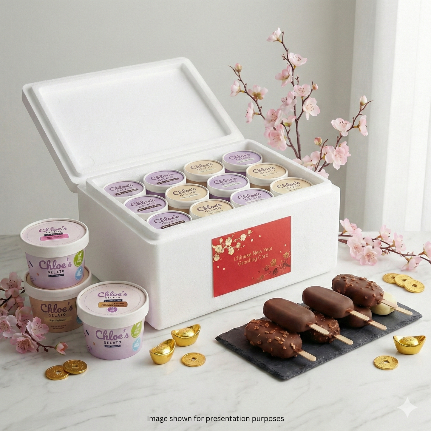 THE GRAND ABUNDANCE (15 Cups + 12 Mini Pops)