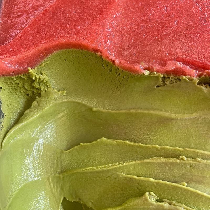 Matcha Strawberry (no sugar added) 1 Pint