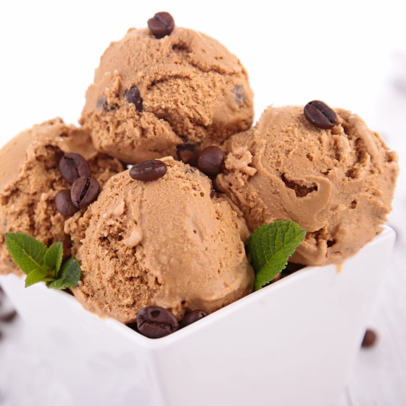 Coffee Hazelnut (No sugar added) Gelato 1 Pint