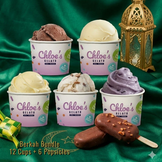 BERKAH SET (12 cups + 6 popsicles)